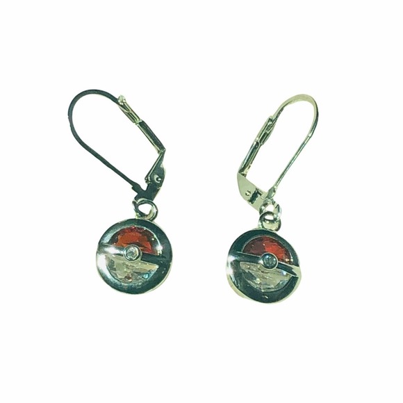 Pokémon Poke Ball earrings - Picture 2 of 10